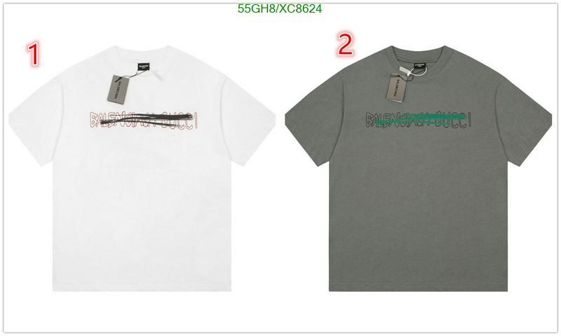 Balenciaga-Clothing Code: XC8624 $: 55USD