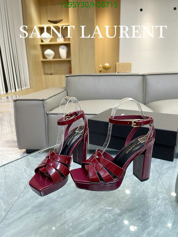 YSL-Women Shoes Code: HS6715 $: 129USD