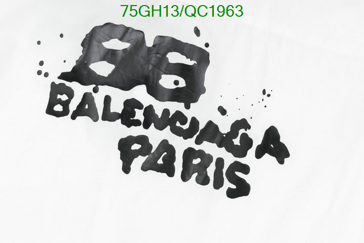 Balenciaga-Clothing Code: QC1963 $: 75USD