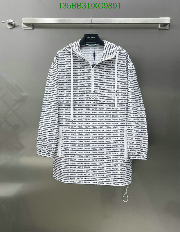 Prada-Clothing Code: XC9891 $: 135USD