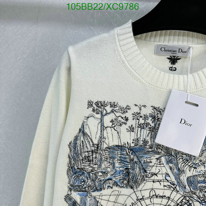Dior-Clothing Code: XC9786 $: 105USD