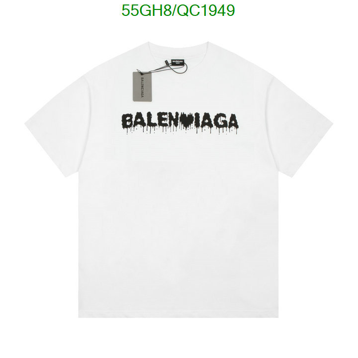 Balenciaga-Clothing Code: QC1949 $: 55USD