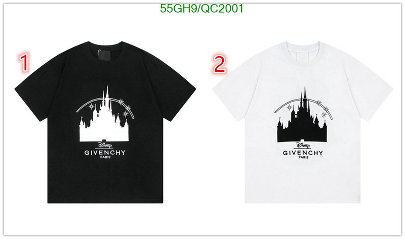 Givenchy-Clothing Code: QC2001 $: 55USD