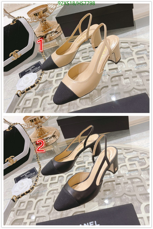 Chanel-Women Shoes Code: HS7798 $: 92USD