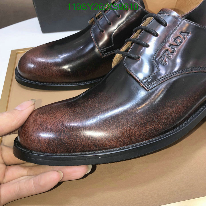 Prada-Men shoes Code: XS9610 $: 119USD