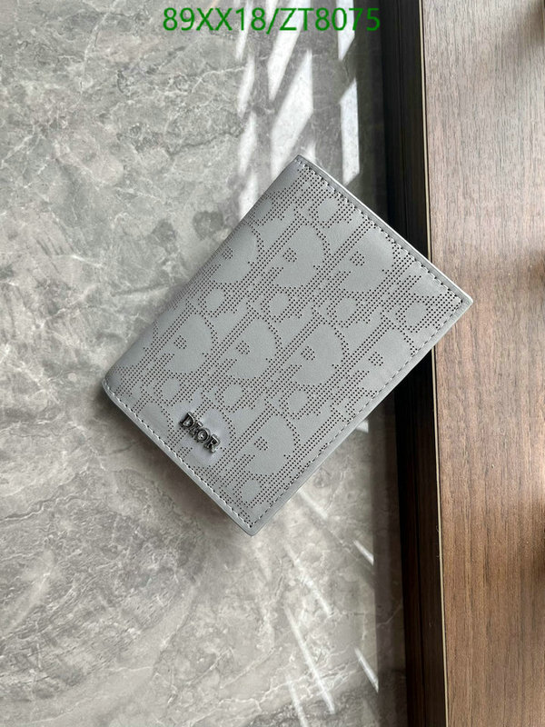 Dior-Wallet-Mirror Quality Code: ZT8075 $: 89USD