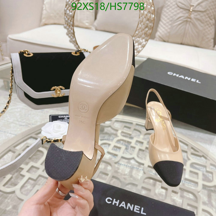 Chanel-Women Shoes Code: HS7798 $: 92USD