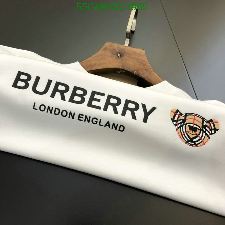 Burberry-Clothing Code: QC1965 $: 55USD