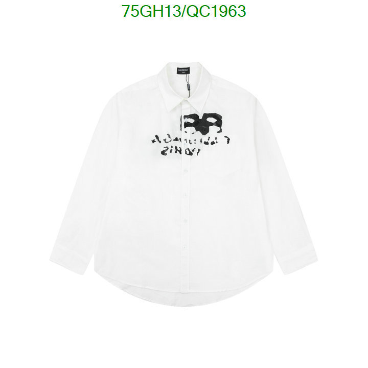 Balenciaga-Clothing Code: QC1963 $: 75USD