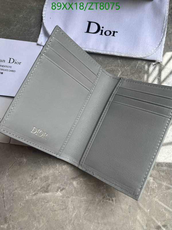 Dior-Wallet-Mirror Quality Code: ZT8075 $: 89USD