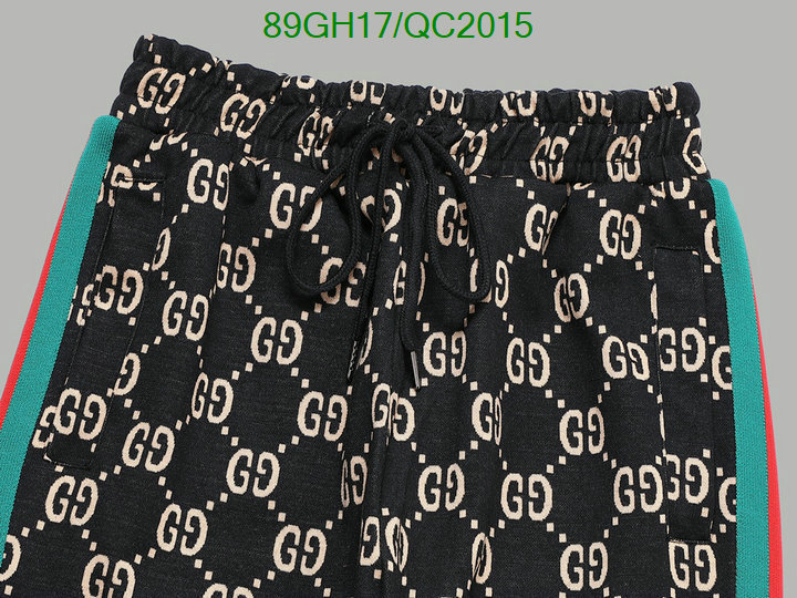 Gucci-Clothing Code: QC2015 $: 89USD