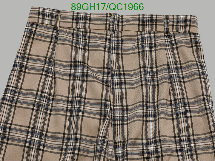 Burberry-Clothing Code: QC1966 $: 89USD