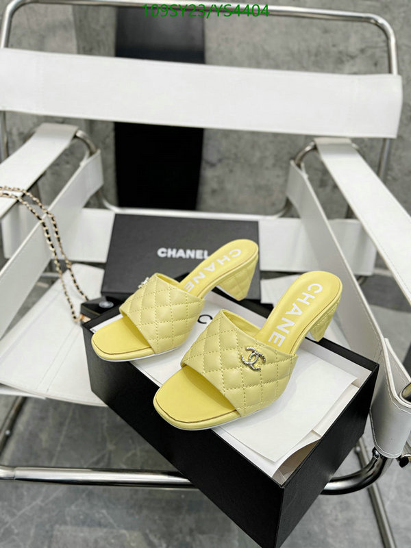 Chanel-Women Shoes Code: YS4404 $: 109USD