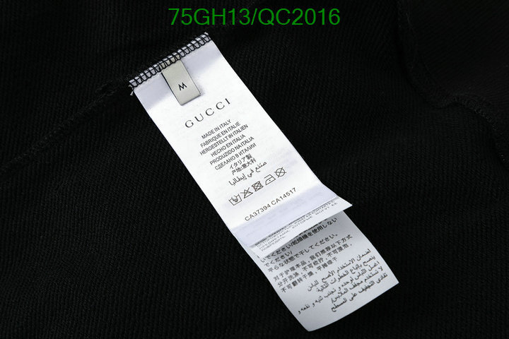 Gucci-Clothing Code: QC2016 $: 75USD