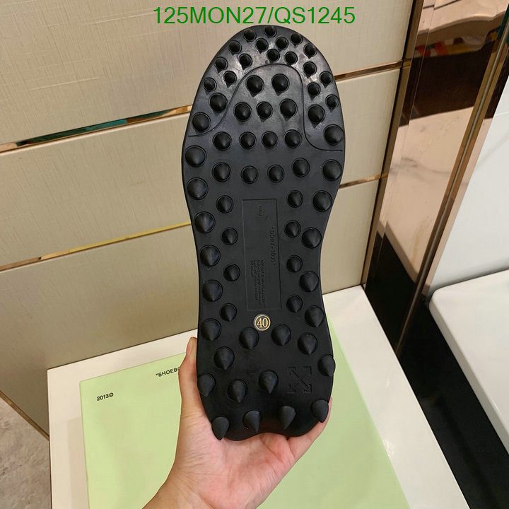 Off-White-Men shoes Code: QS1245 $: 125USD