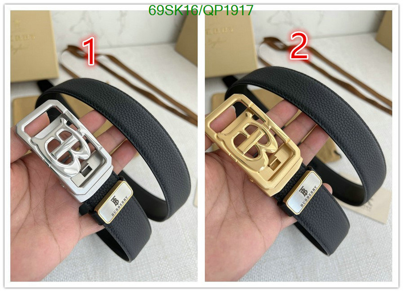 Burberry-Belts Code: QP1917 $: 69USD