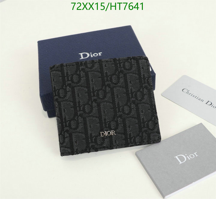 Dior-Wallet-Mirror Quality Code: HT7641 $: 72USD