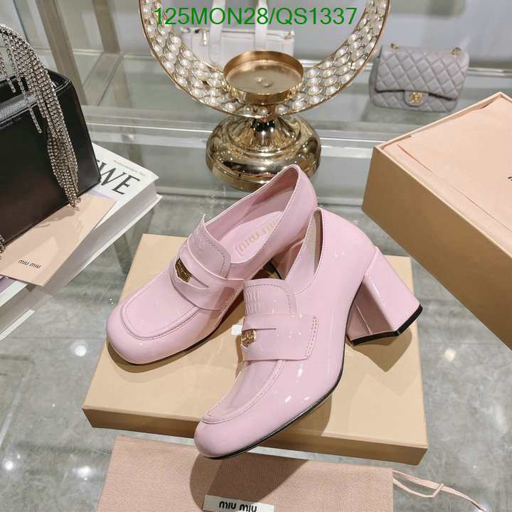 Miu Miu-Women Shoes Code: QS1337 $: 125USD