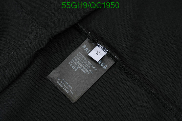 Balenciaga-Clothing Code: QC1950 $: 55USD