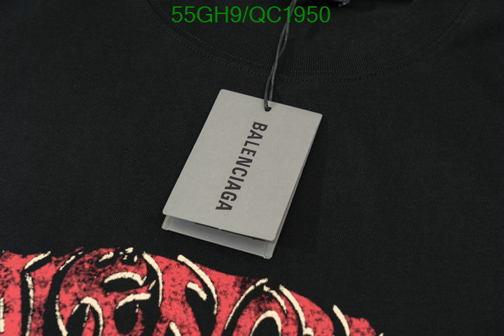 Balenciaga-Clothing Code: QC1950 $: 55USD