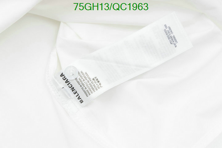 Balenciaga-Clothing Code: QC1963 $: 75USD