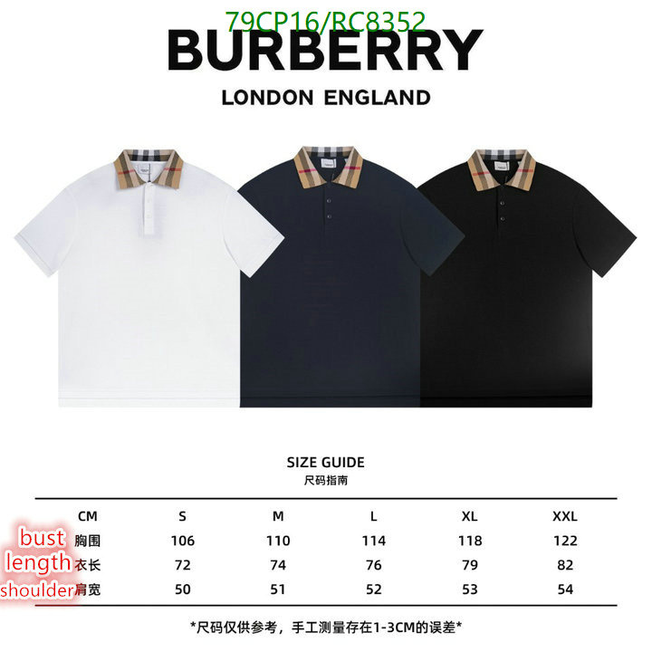 Burberry-Clothing Code: RC8352 $: 79USD