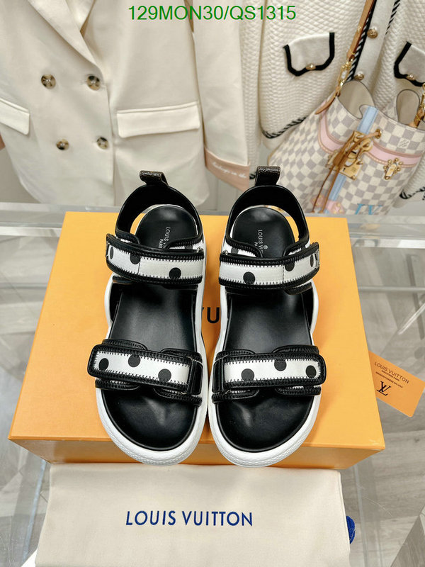 LV-Women Shoes Code: QS1315 $: 129USD