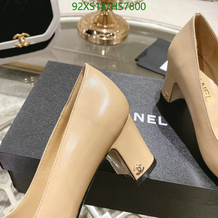 Chanel-Women Shoes Code: HS7800 $: 92USD