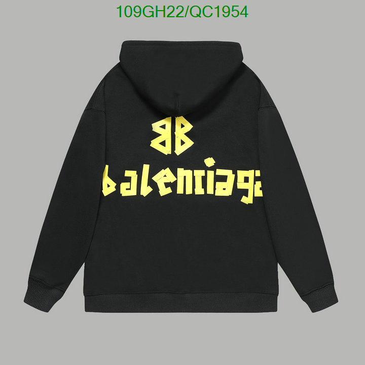 Balenciaga-Clothing Code: QC1954 $: 109USD