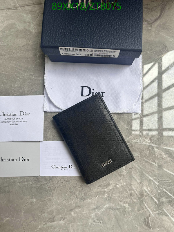 Dior-Wallet-Mirror Quality Code: ZT8075 $: 89USD