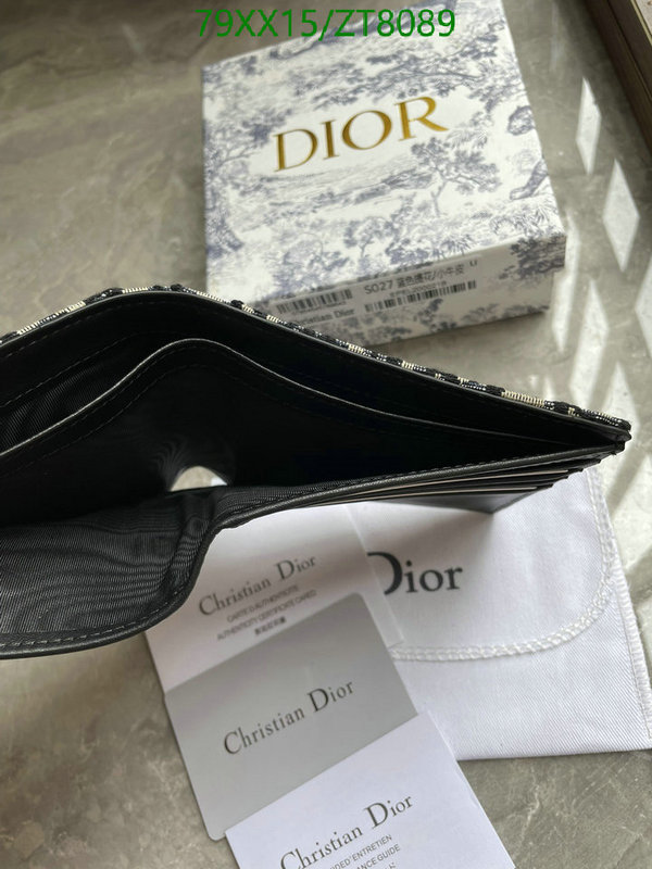 Dior-Wallet-Mirror Quality Code: ZT8089 $: 79USD