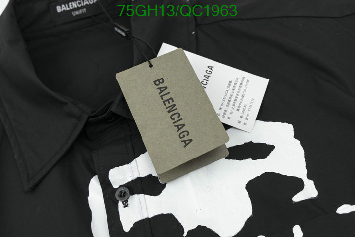 Balenciaga-Clothing Code: QC1963 $: 75USD