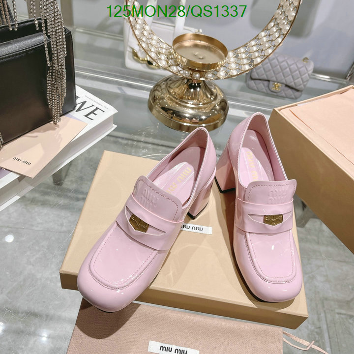 Miu Miu-Women Shoes Code: QS1337 $: 125USD