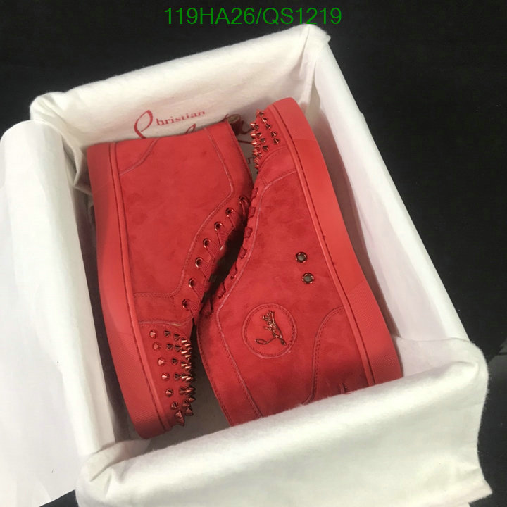 Christian Louboutin-Men shoes Code: QS1219 $: 119USD