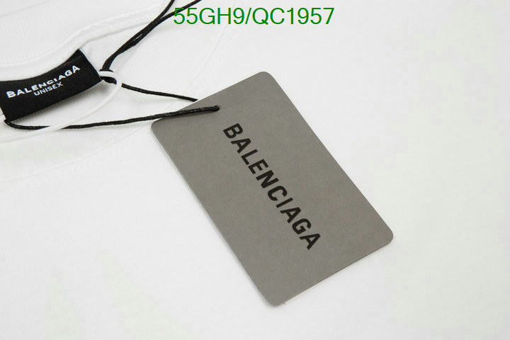 Balenciaga-Clothing Code: QC1957 $: 55USD