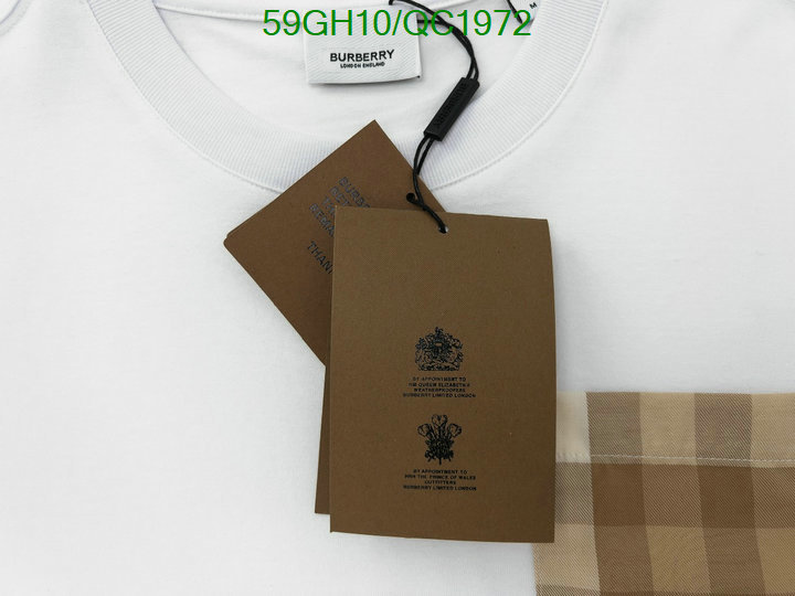 Burberry-Clothing Code: QC1972 $: 59USD