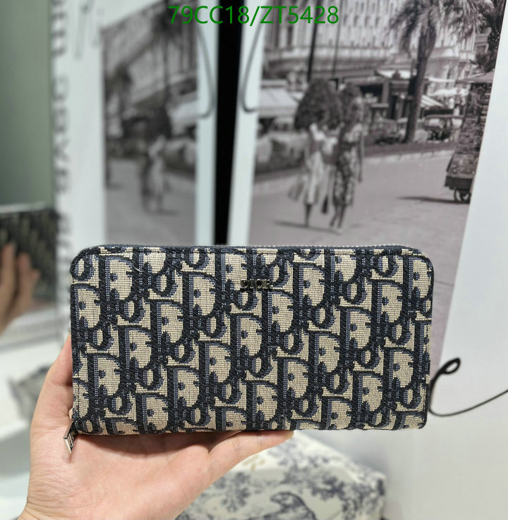 Dior-Wallet-Mirror Quality Code: ZT5428 $: 79USD