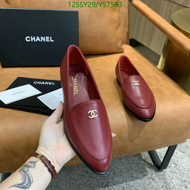 Chanel-Women Shoes Code: YS7583 $: 125USD