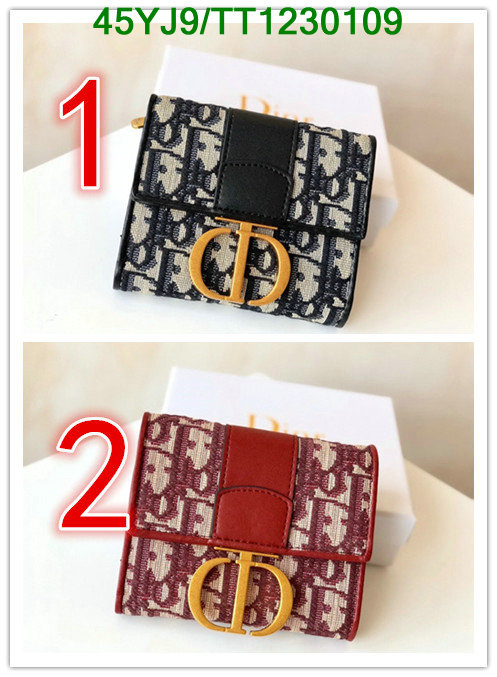 Dior-Wallet(4A) Code: TT1230109 $: 45USD