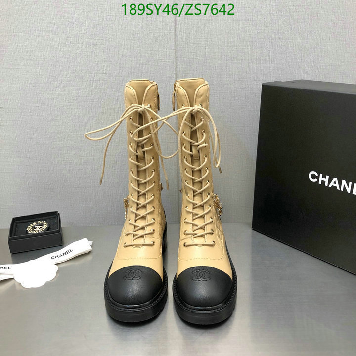 Chanel-Women Shoes Code: ZS7642 $: 189USD