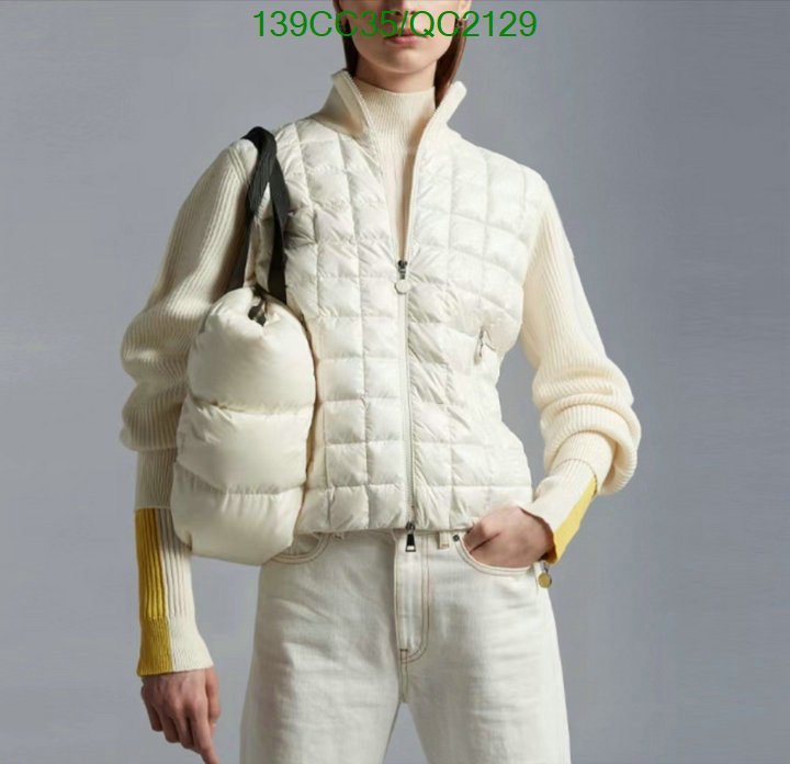 Moncler-Down jacket Women Code: QC2129 $: 139USD