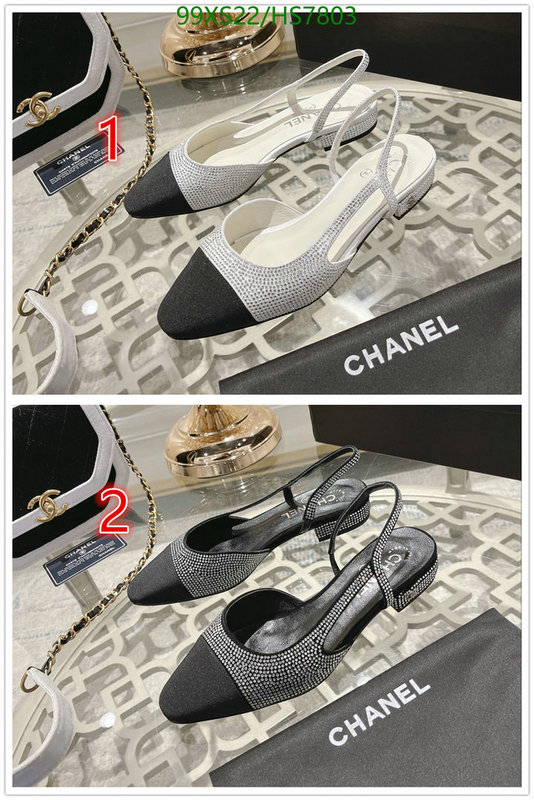 Chanel-Women Shoes Code: HS7803 $: 99USD