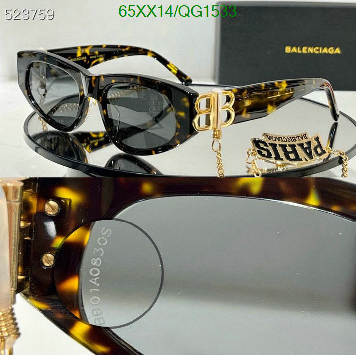 Balenciaga-Glasses Code: QG1533 $: 65USD