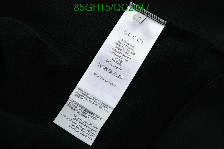Gucci-Clothing Code: QC2017 $: 85USD