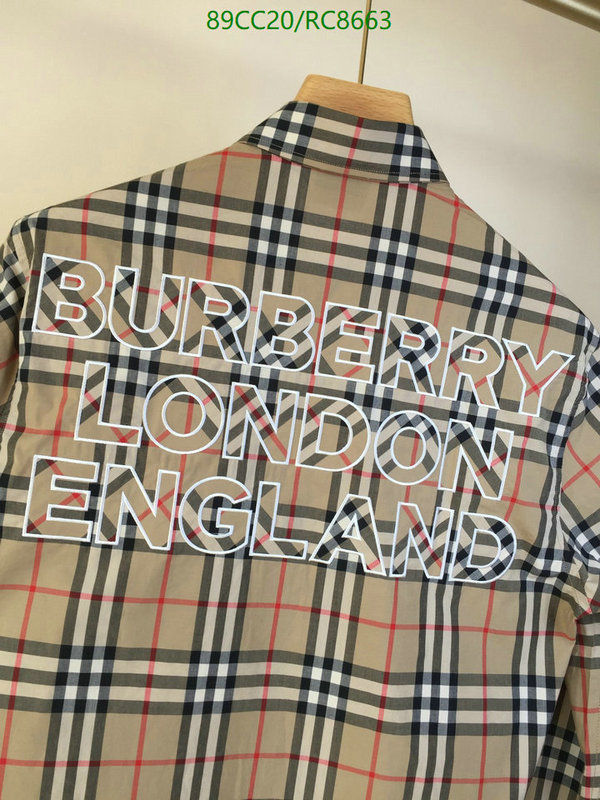 Burberry-Clothing Code: RC8663 $: 89USD