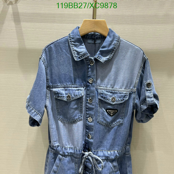 Prada-Clothing Code: XC9878 $: 119USD