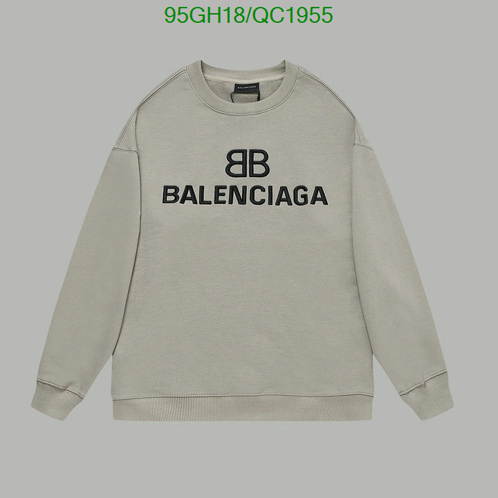 Balenciaga-Clothing Code: QC1955 $: 95USD