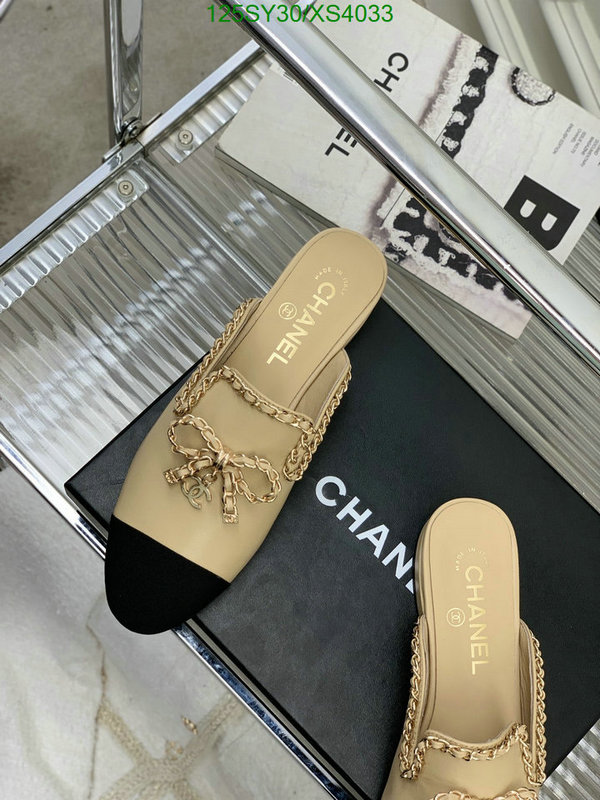 Chanel-Women Shoes Code: XS4033 $: 125USD