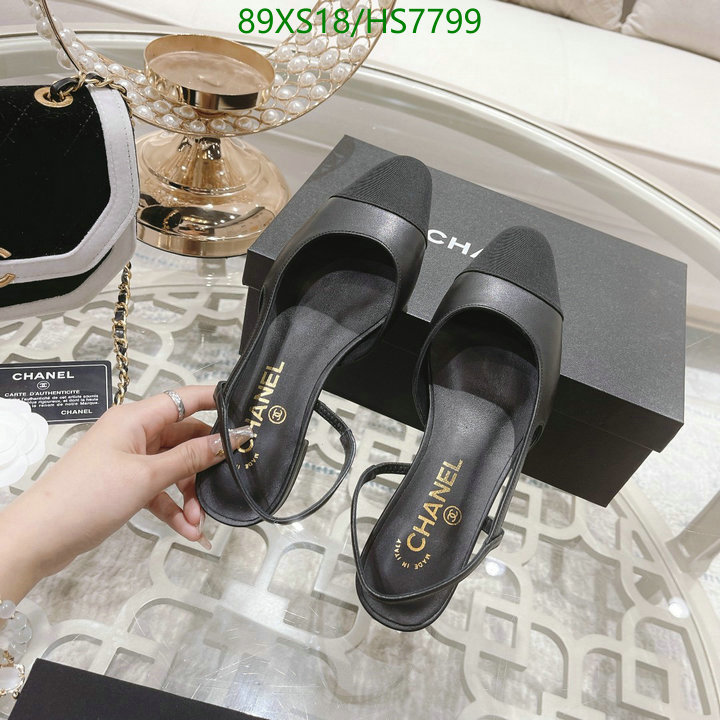 Chanel-Women Shoes Code: HS7799 $: 89USD