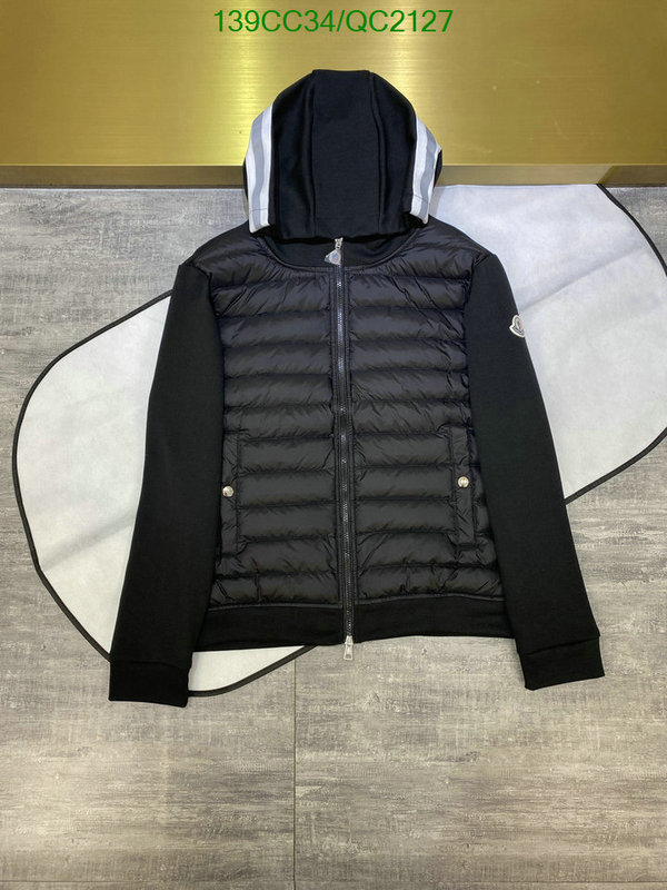 Moncler-Down jacket Men Code: QC2127 $: 139USD